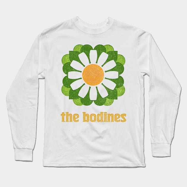 The Bodines - Retro Indie Tribute Design Long Sleeve T-Shirt by CultOfRomance